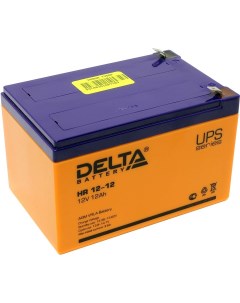 Аккумуляторная батарея для ИБП Delta HR HR12 12 12V 12Ah Delta battery