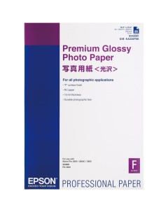 Бумага Premium Glossy paper A2 25 листов C13S042091 Epson