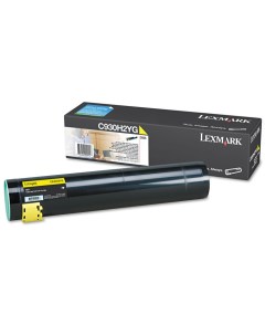 Картридж лазерный C930H2YG желтый 24000 страниц оригинальный для C935 Lexmark