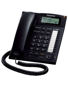 Проводной телефон KX TS2388RUB Black Panasonic