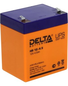 Аккумуляторная батарея для ИБП Delta HR 12 4 5 12V 4 5Ah Delta battery
