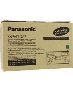 Картридж лазерный KX FAT410A7 черный 2500 страниц оригинальный для KX MB1500RU KX MB1520RU Panasonic