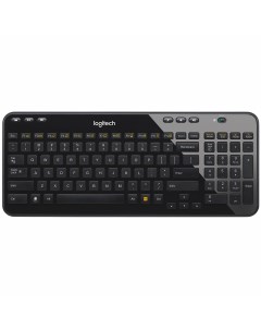 Клавиатура беспроводная Wireless Keyboard K360 Black USB мембранная USB черный Logitech