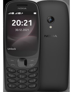 Мобильный телефон 6310 2021 2 8 320x240 BT 1xCam 2 Sim 1 15 А ч micro USB черный 16POSB01A02 Nokia
