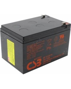 Аккумуляторная батарея для ИБП GP GP12120 F2 12V 12Ah Csb