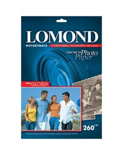 Фотобумага A4 260 г м суперглянцевая 360 листов односторонняя 1103107 для струйной печати Lomond