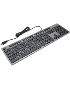 Клавиатура проводная KV 300H ножничная USB металлик A4tech