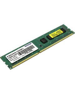 Память DDR3 DIMM 4Gb 1333MHz CL9 1 5 В Signature PSD34G133381 Patriot memory