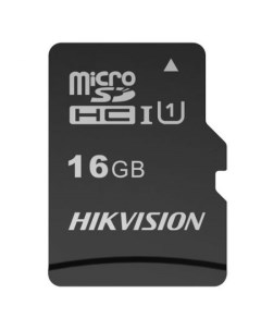 Карта памяти 16Gb microSDHC HS TF C1 Class 10 UHS I U1 адаптер HS TF C1 STD 16G Adapter Hikvision