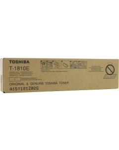 Картридж лазерный T 1810E черный 1шт 24500 страниц оригинальный для e STUDIO 181 182 211 212 242 182 Toshiba