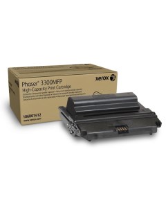 Картридж лазерный 106R01412 черный 8000 страниц оригинальный для Phaser 3300MFP Xerox