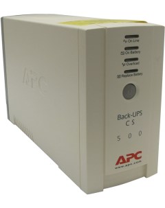 ИБП Back UPS CS 500 VA 300 Вт IEC розеток 4 серый BK500EI A.p.c.