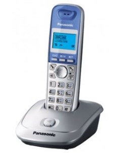 Радиотелефон KX TG2511 DECT АОН серебристый Panasonic