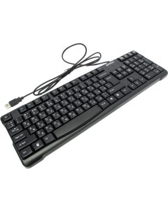 Клавиатура проводная KR 750 мембранная USB черный A4tech
