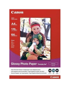 Фотобумага A4 170 г м глянцевая 100 листов односторонняя GP 501 0775B001 для струйной печати Canon