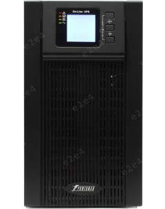 ИБП Online 3000 3000 В А 2 4 кВт EURO розеток 3 USB черный Powerman