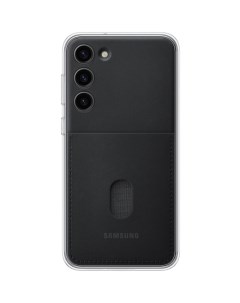 Чехол накладка Frame Case для смартфона Galaxy S23 TPU черный EF MS916CBEGRU Samsung