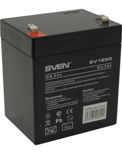Аккумуляторная батарея для ИБП SV SV1250 12V 5Ah SV 0222005 Sven