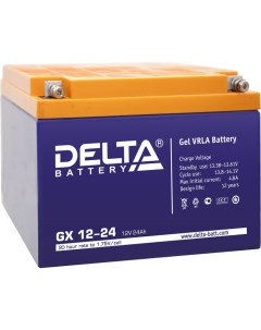 Аккумуляторная батарея для ИБП Delta GX GX12 24 12V 24Ah Delta battery