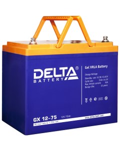 Аккумуляторная батарея для ИБП Delta GX GX12 75 12V 75Ah Delta battery