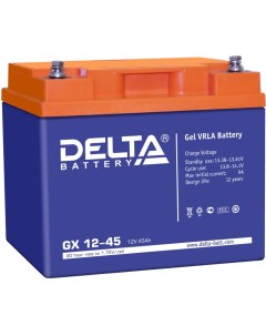 Аккумуляторная батарея для ИБП Delta GX GX12 45 12V 45Ah Delta battery
