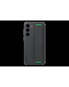 Чехол накладка Silicone Grip Case для смартфона Galaxy S23 силикон черный EF GS916TBEGRU Samsung