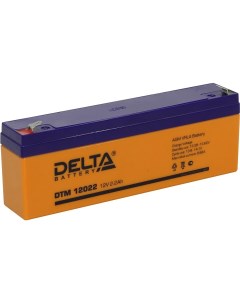 Аккумуляторная батарея для ИБП Delta DTM DTM 12022 12V 2 2Ah Delta battery