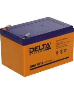 Аккумуляторная батарея для ИБП Delta DTM DTM 1212 12V 12Ah Delta battery