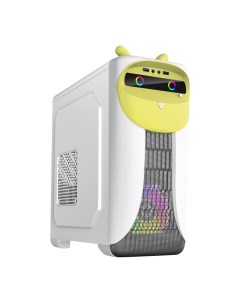 Корпус Cute OWL mATX Mini Tower USB 3 0 белый желтый без БП Cute OWL White Yellow Gamemax