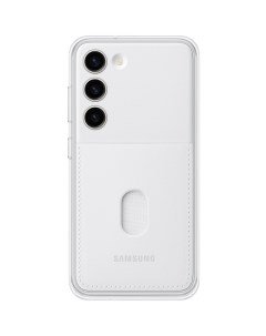 Чехол накладка Frame Case для смартфона Galaxy S23 TPU белый EF MS911CWEGRU Samsung