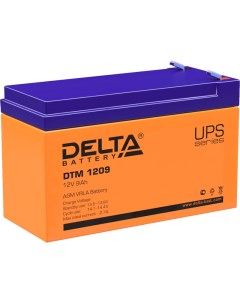 Аккумуляторная батарея для ИБП Delta DTM DTM 1209 12V 9Ah Delta battery