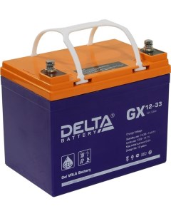 Аккумуляторная батарея для ИБП Delta GX GX12 33 12V 33Ah Delta battery