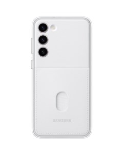 Чехол накладка Frame Case для смартфона Galaxy S23 TPU белый EF MS916CWEGRU Samsung