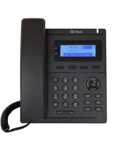 VoIP телефон UC902SP 2 линии 2 SIP аккаунта монохромный дисплей PoE черный UC902SP Xorcom