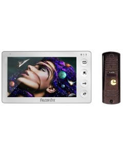 Комплект видеодомофона Kit Cosmo Cosmo FE 305C 7 800x480 поддержка панелей 2 шт поддержка камер 2 шт Falcon eye
