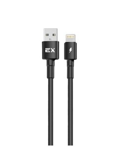 Кабель Lightning 8 pin USB 2A 1м черный RASH EX K 1150 Exployd