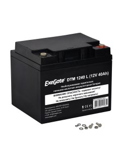 Аккумуляторная батарея для ИБП DTM 1240 L 12V 40Ah EX282977RUS Exegate