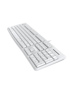 Клавиатура проводная LK185 мембранная USB белый LK185 White Dareu
