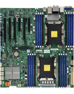 Материнская плата X11DAI N 2xSocket3647 iC621 16xDDR4 4PCI Ex16 2PCI Ex8 1xM 2 PCI E 10SATA3 RAID 0  Supermicro