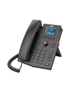 VoIP телефон X303 4 линии 4 SIP аккаунта цветной дисплей черный X303 Fanvil