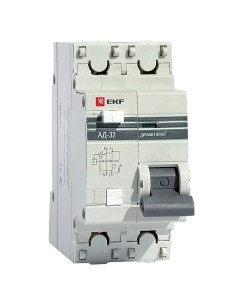 Выключатель автоматический дифференциального тока PROxima DA32 16 30 a pro 1P N C 16А AC 30мА электр Ekf