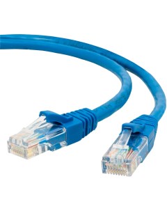 Патч корд UTP кат 5e 1м RJ45 RJ45 синий LSZH PC LPM UTP RJ45 RJ45 C5e 1M LSZH BL 17750 Hyperline