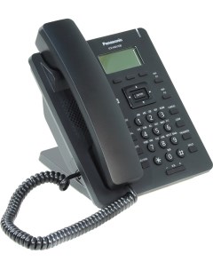 VoIP телефон KX HDV100RUB 1 линия монохромный дисплей черный Panasonic
