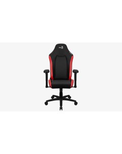 Кресло игровое Crown Leatherette черный красный 4711099471195 Aerocool