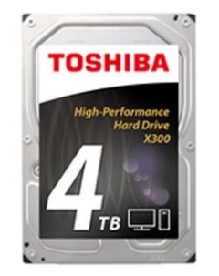 Жесткий диск HDD 4Tb X300 3 5 7200rpm 128Mb SATA3 HDWE140EZSTA Toshiba