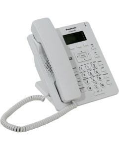 VoIP телефон KX HDV100RU 1 линия монохромный дисплей белый Panasonic