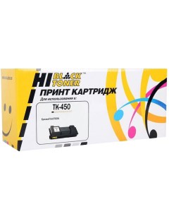 Картридж лазерный HB TK 450 TK 450 черный 15000 страниц совместимый для Kyocera FS 6970DN Hi-black