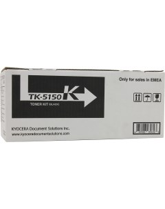 Картридж лазерный TK 5150K 1T02NS0NL0 черный 12000 страниц оригинальный для ECOSYS P6035cdn ECOSYS M Kyocera