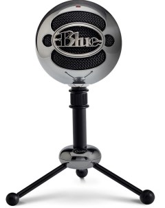 Микрофон Snowball конденсаторный хром черный 988 000175 Blue