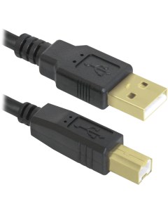 Кабель USB 2 0 Am USB 2 0 Bm 1А 1 5 м черный DZ011 DZ011 Ugreen